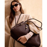 Katie Loxton | Nova Large Shopping Bag - Chocolate
