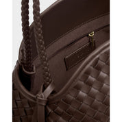 Katie Loxton | Nova Large Shopping Bag - Chocolate