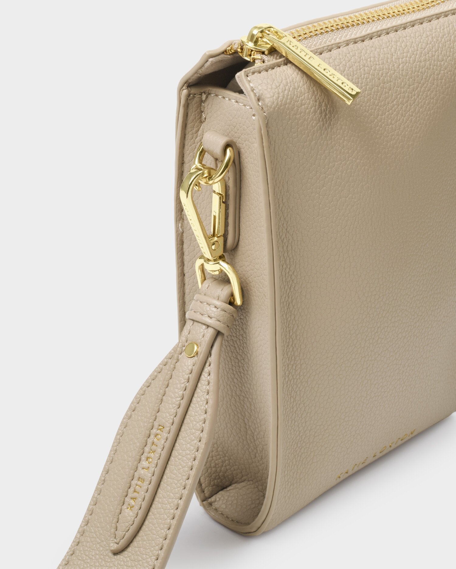Katie Loxton | Avery Slim Crossbody Bag - Light Taupe