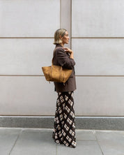 Katie Loxton | Celina Faux Suede Small Tote bag - Caramel