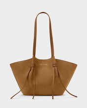 Katie Loxton | Celina Faux Suede Small Tote bag - Caramel