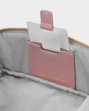 Katie Loxton | Fold Out Mirror Make Up Bag - Deep Rose