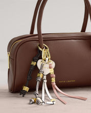 Katie Loxton | Lyla Charm Keyring - Blossom Pink