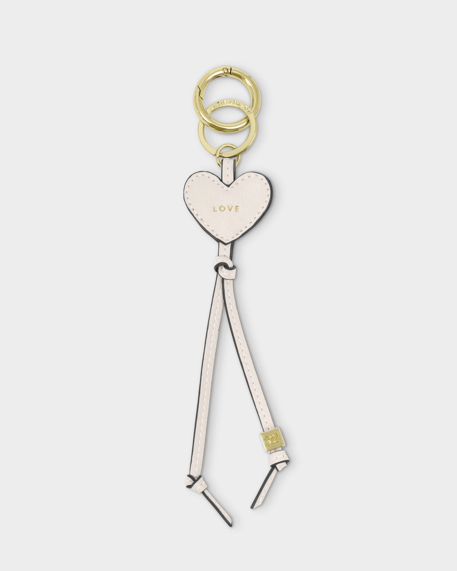 Katie Loxton | Heart Charm Keyring - Off White