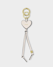 Katie Loxton | Heart Charm Keyring - Off White