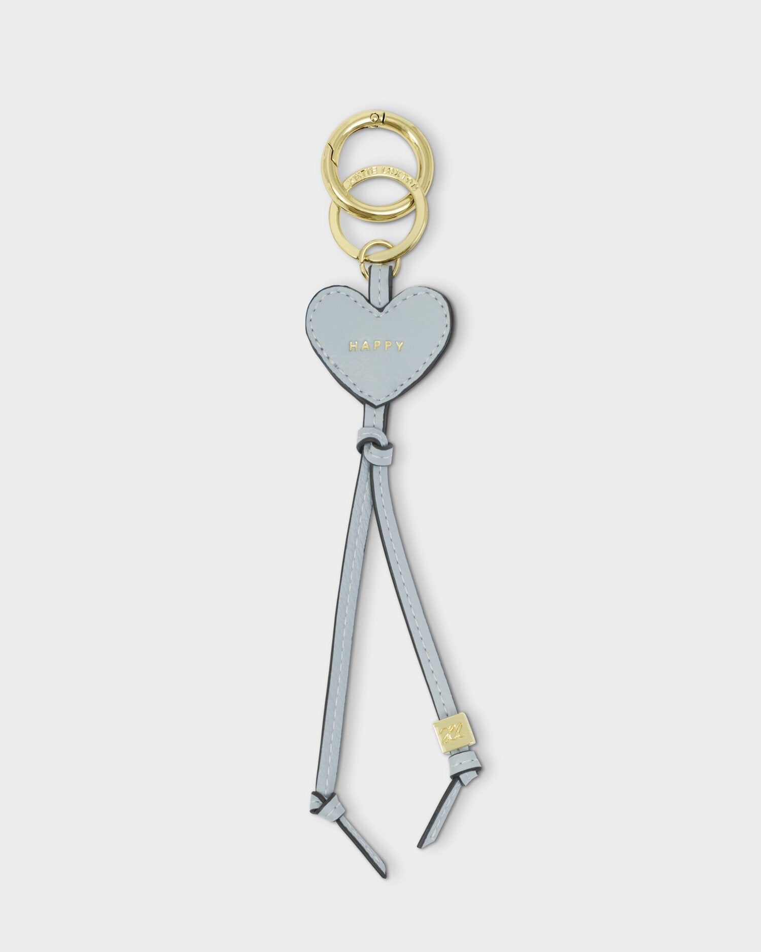 Katie Loxton | Happy Heart Charm Keyring - Moonstone Blue