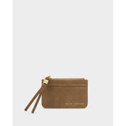 Katie Loxton | Gift boxed Coin & Cardholder - Caramel Suedette