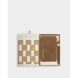 Katie Loxton | Gift boxed Coin & Cardholder - Caramel Suedette