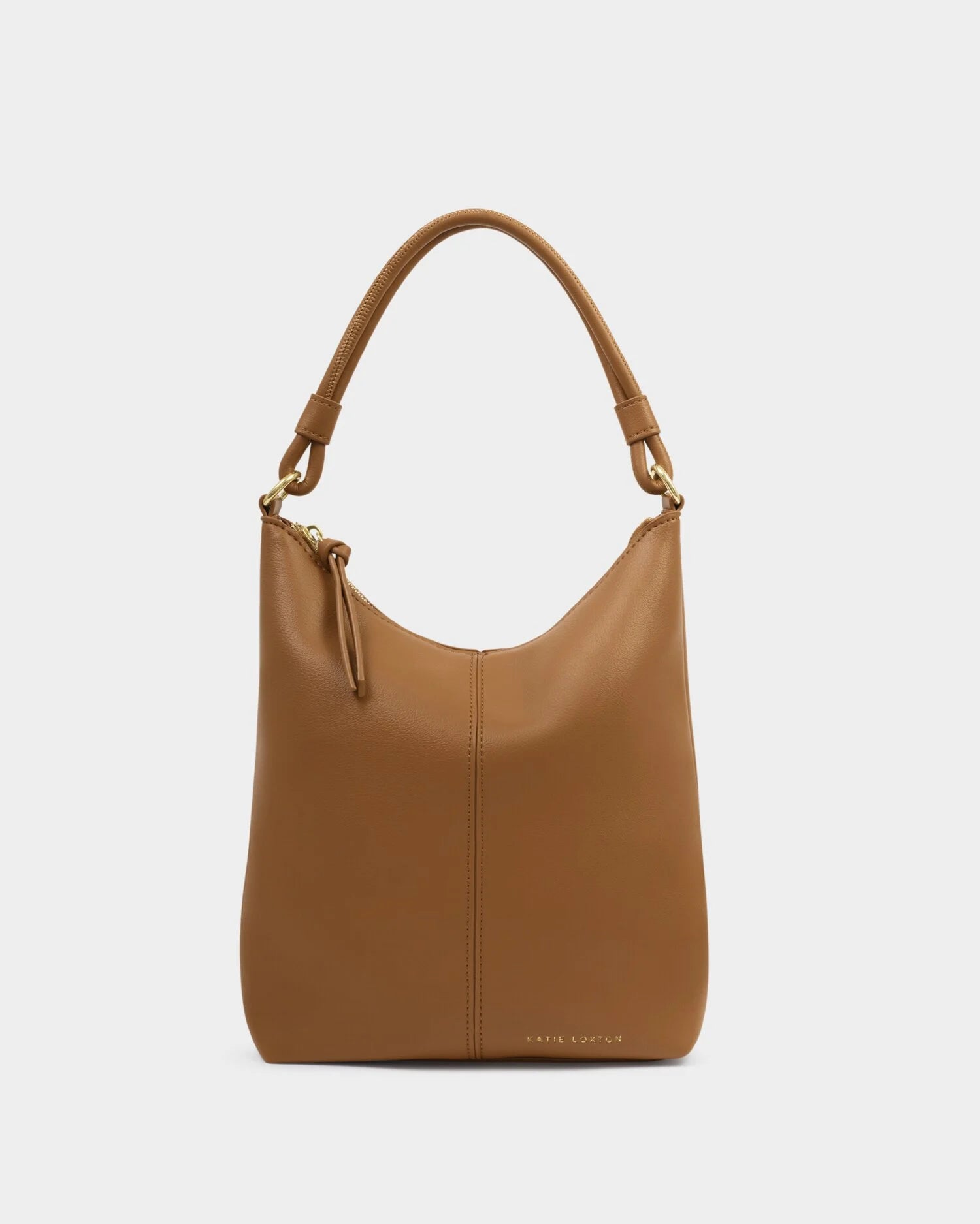Katie Loxton | Hallie Satchel Bag - Caramel