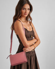 Katie Loxton | Alba Crossbody bag - Raspberry Pink