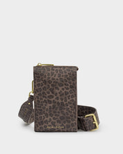 Katie Loxton | Avery Slim Crossbody Bag - Leopard