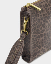 Katie Loxton | Avery Slim Crossbody Bag - Leopard
