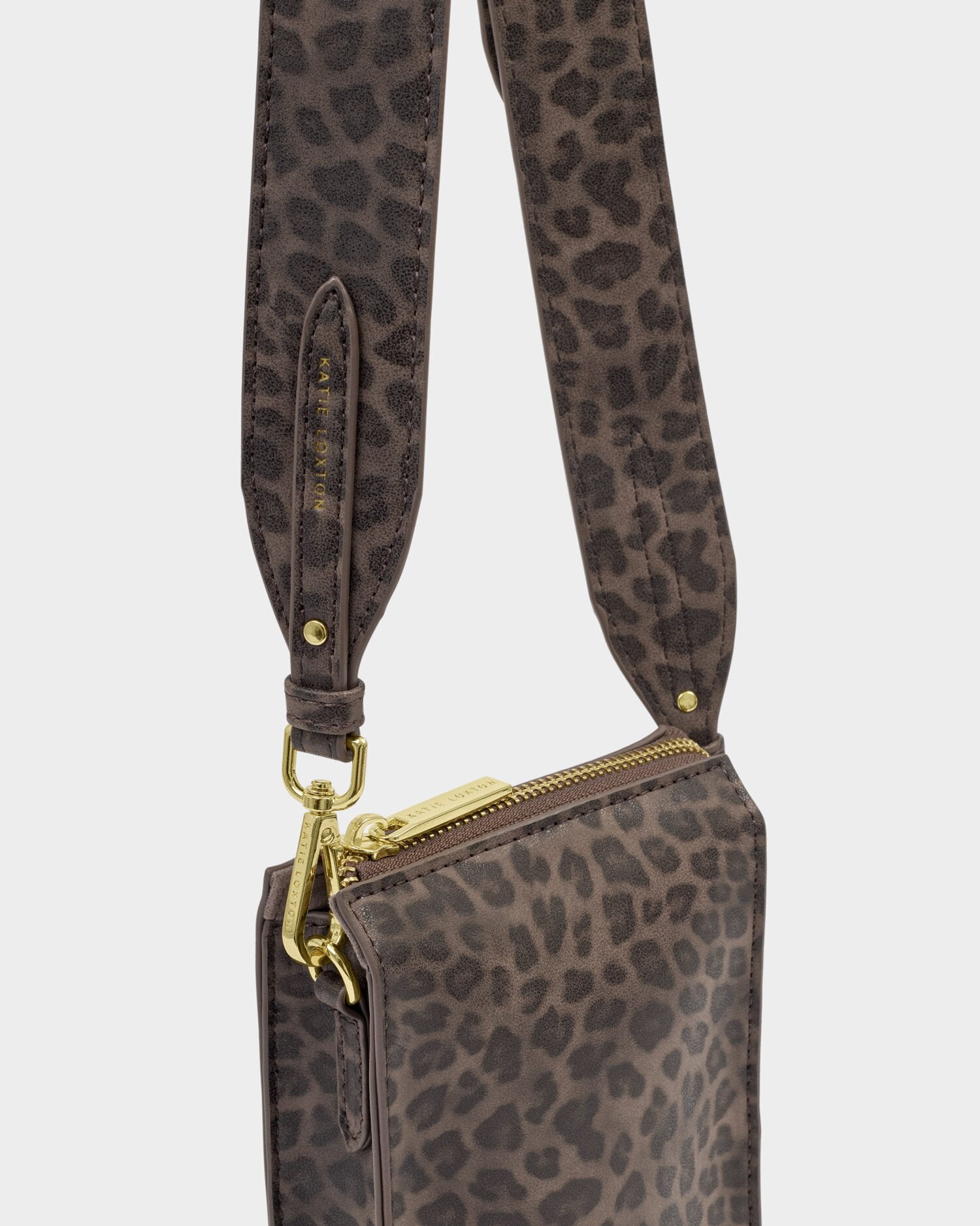Katie Loxton | Avery Slim Crossbody Bag - Leopard