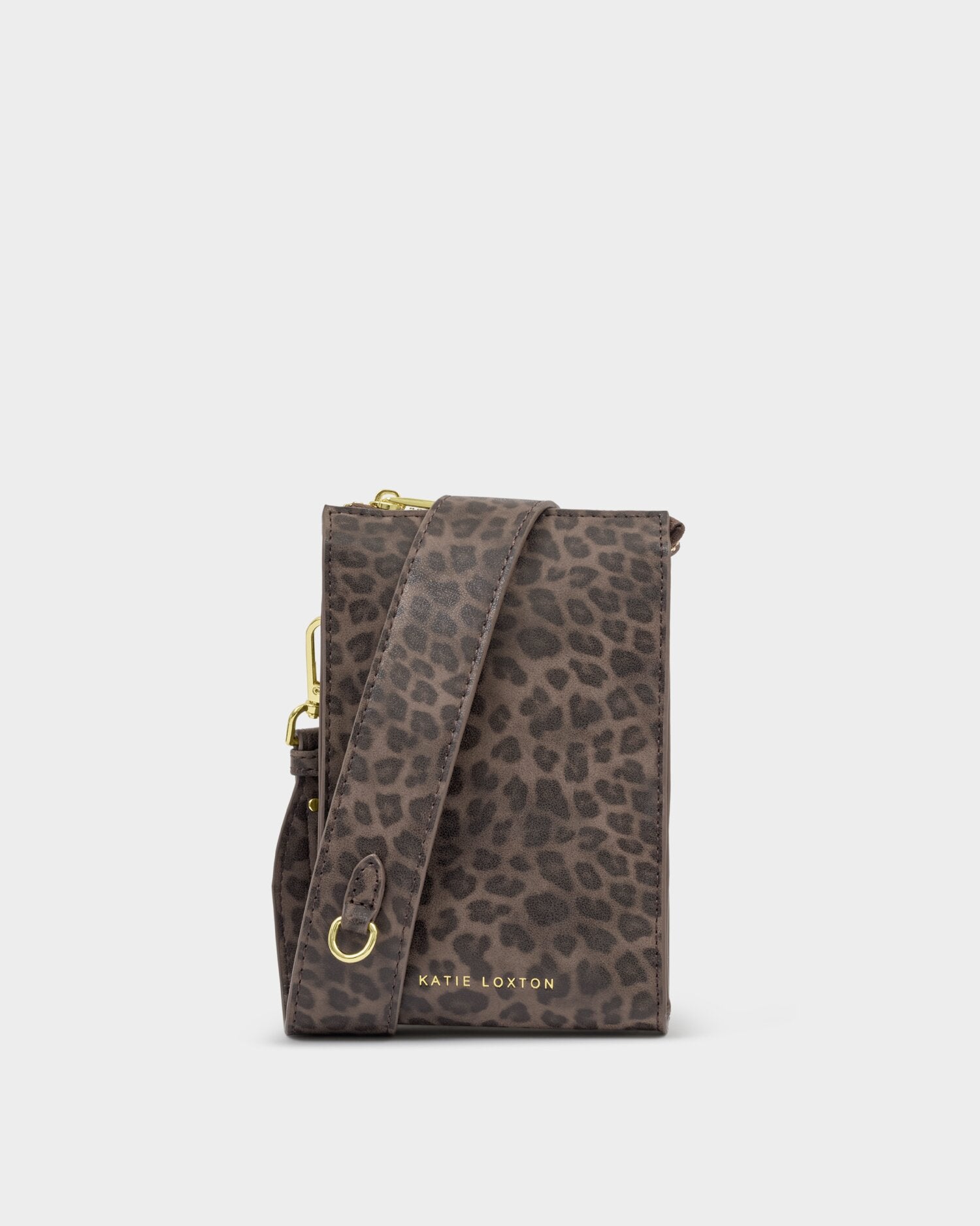 Katie Loxton | Avery Slim Crossbody Bag - Leopard
