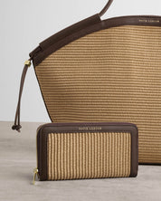 Katie Loxton | Florence Large Purse - Natural Raffia