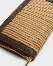 Katie Loxton | Florence Large Purse - Natural Raffia