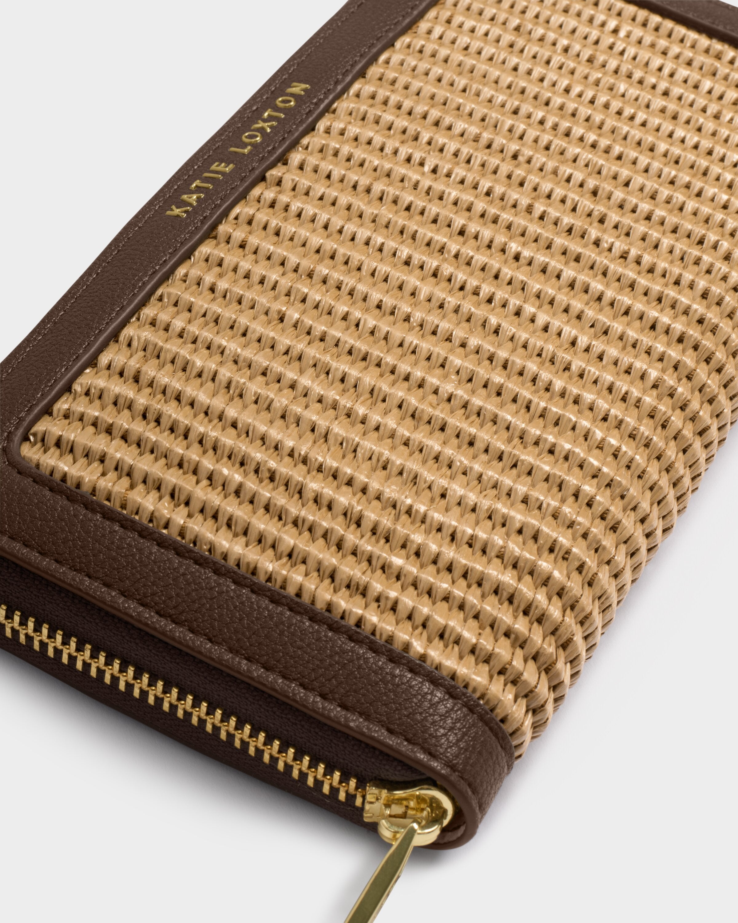 Katie Loxton | Florence Large Purse - Natural Raffia