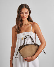 Katie Loxton | Florence Mini Tote bag - Natural Raffia