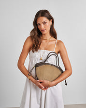 Katie Loxton | Florence Mini Tote bag - Natural Raffia