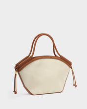 Katie Loxton | Florence Mini Tote bag - Canvas & Cognac