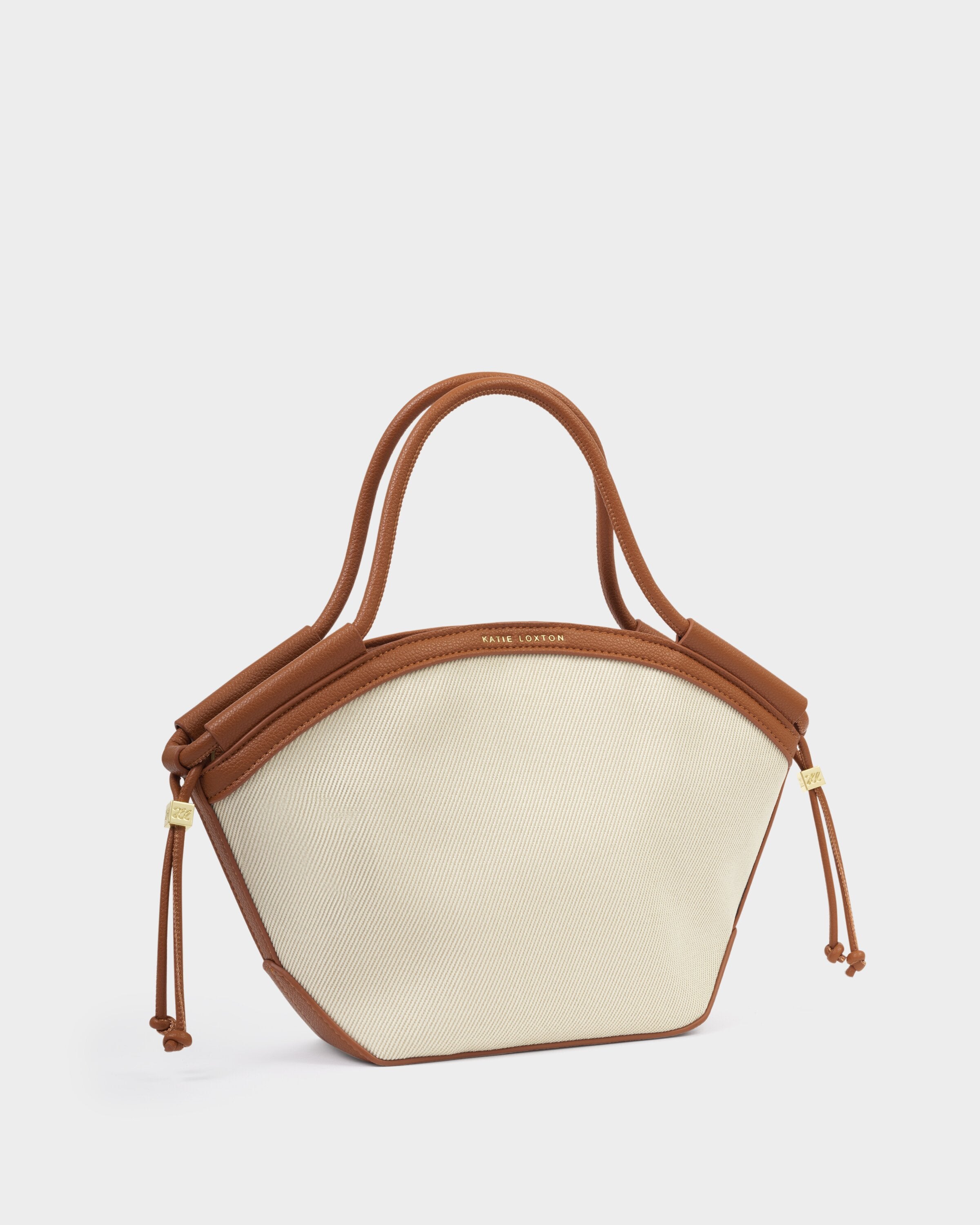 Katie Loxton | Florence Mini Tote bag - Canvas & Cognac