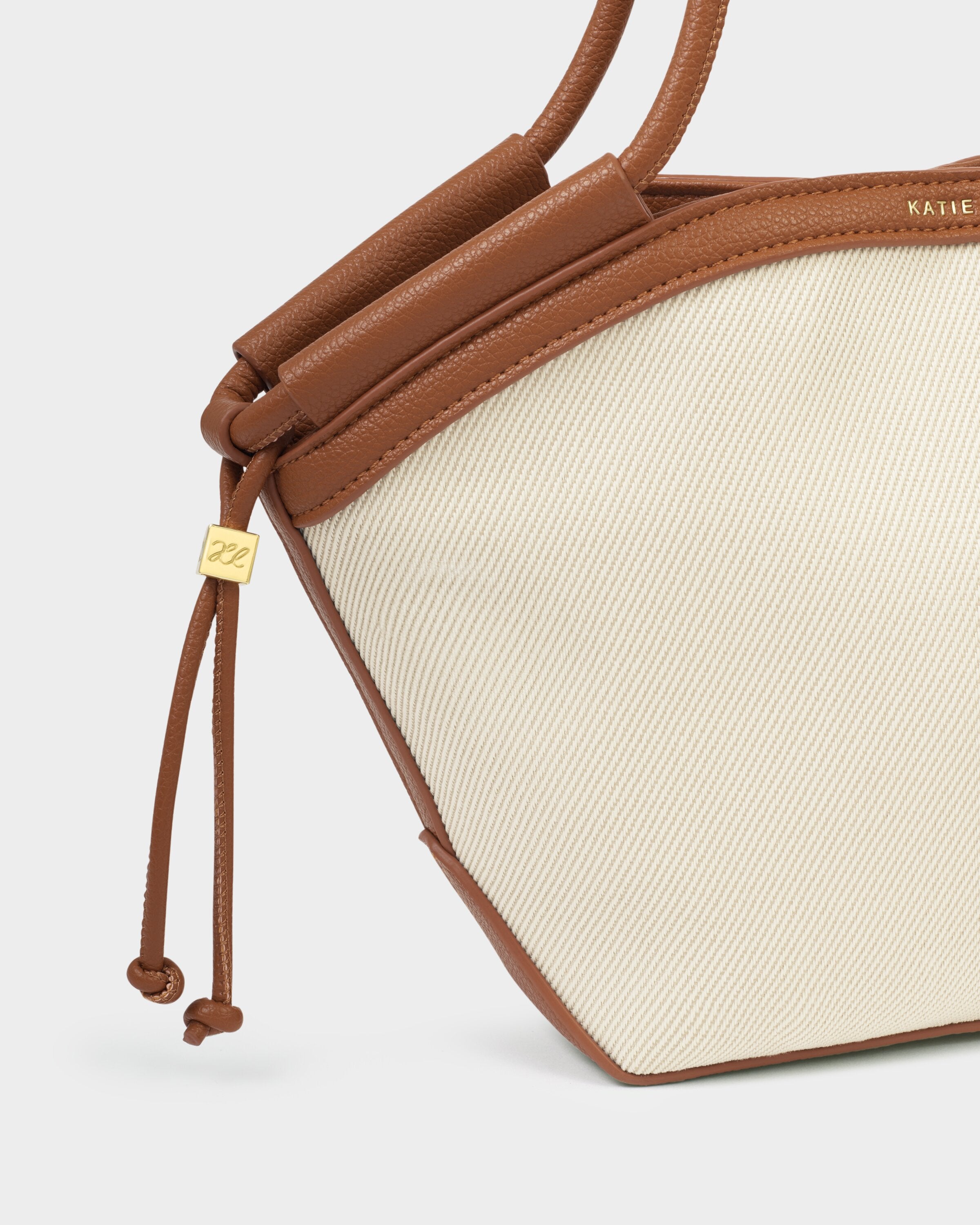 Katie Loxton | Florence Mini Tote bag - Canvas & Cognac