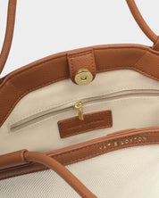Katie Loxton | Florence Mini Tote bag - Canvas & Cognac