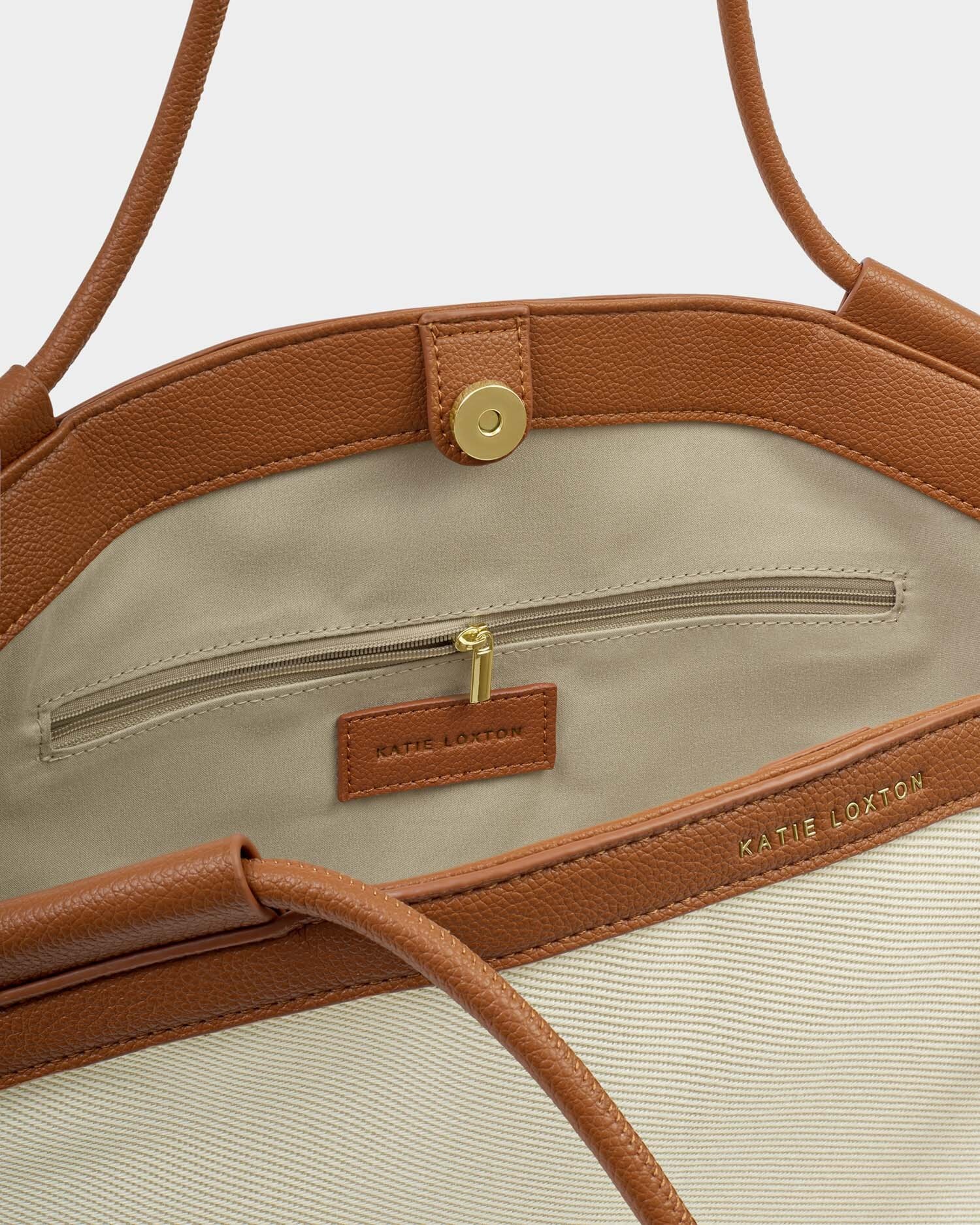 Katie Loxton | Florence Tote bag - Canvas & Cognac
