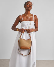 Katie Loxton | Sorrento Bucket bag - Natural Raffia