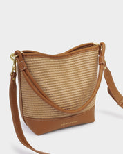 Katie Loxton | Sorrento Bucket bag - Natural Raffia