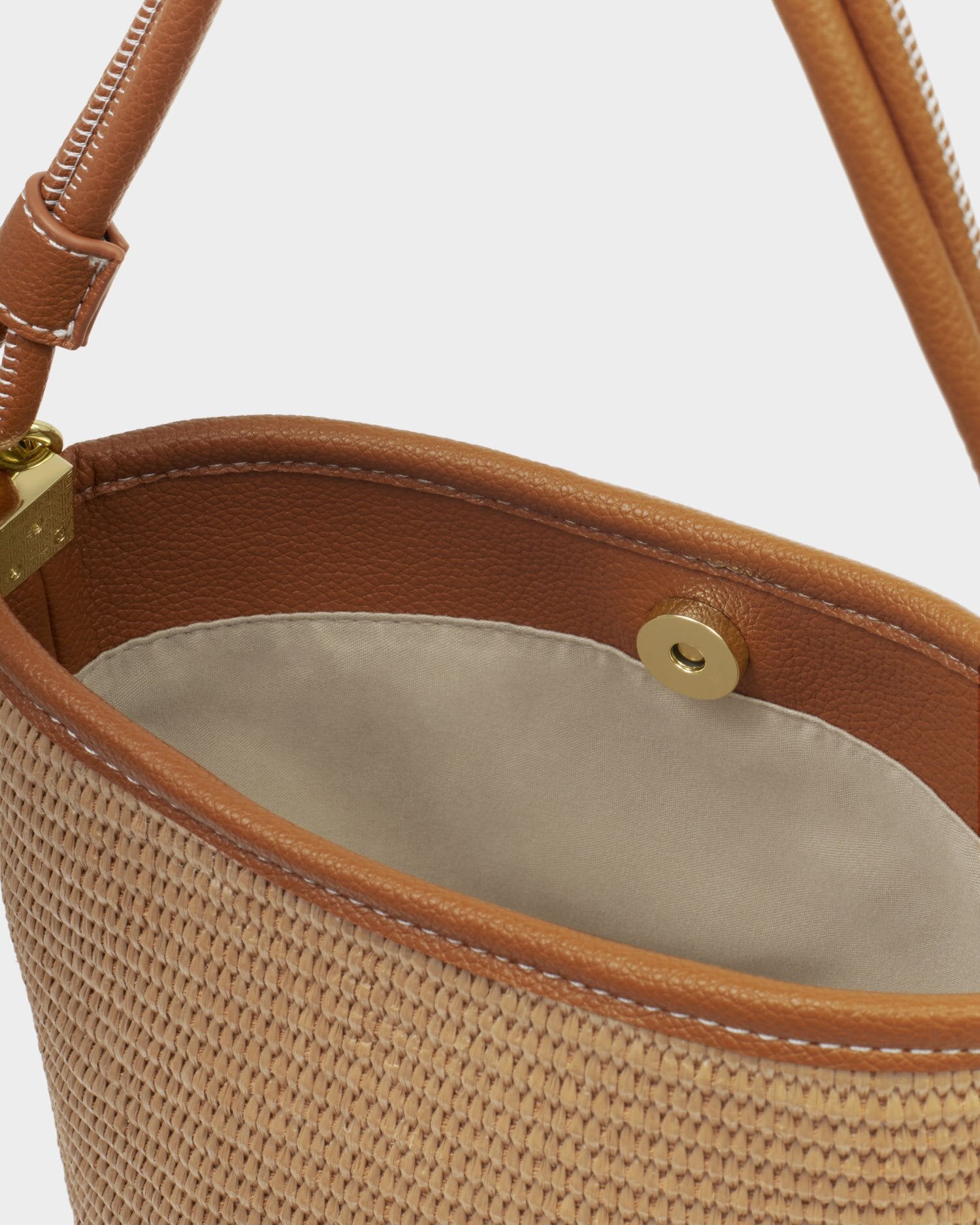 Katie Loxton | Sorrento Bucket bag - Natural Raffia