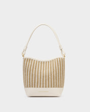Katie Loxton | Sorrento Bucket bag - Striped Raffia
