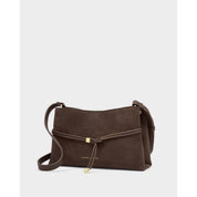 Katie Loxton | Lori Crossbody bag - Bitter Chocolate Suedette