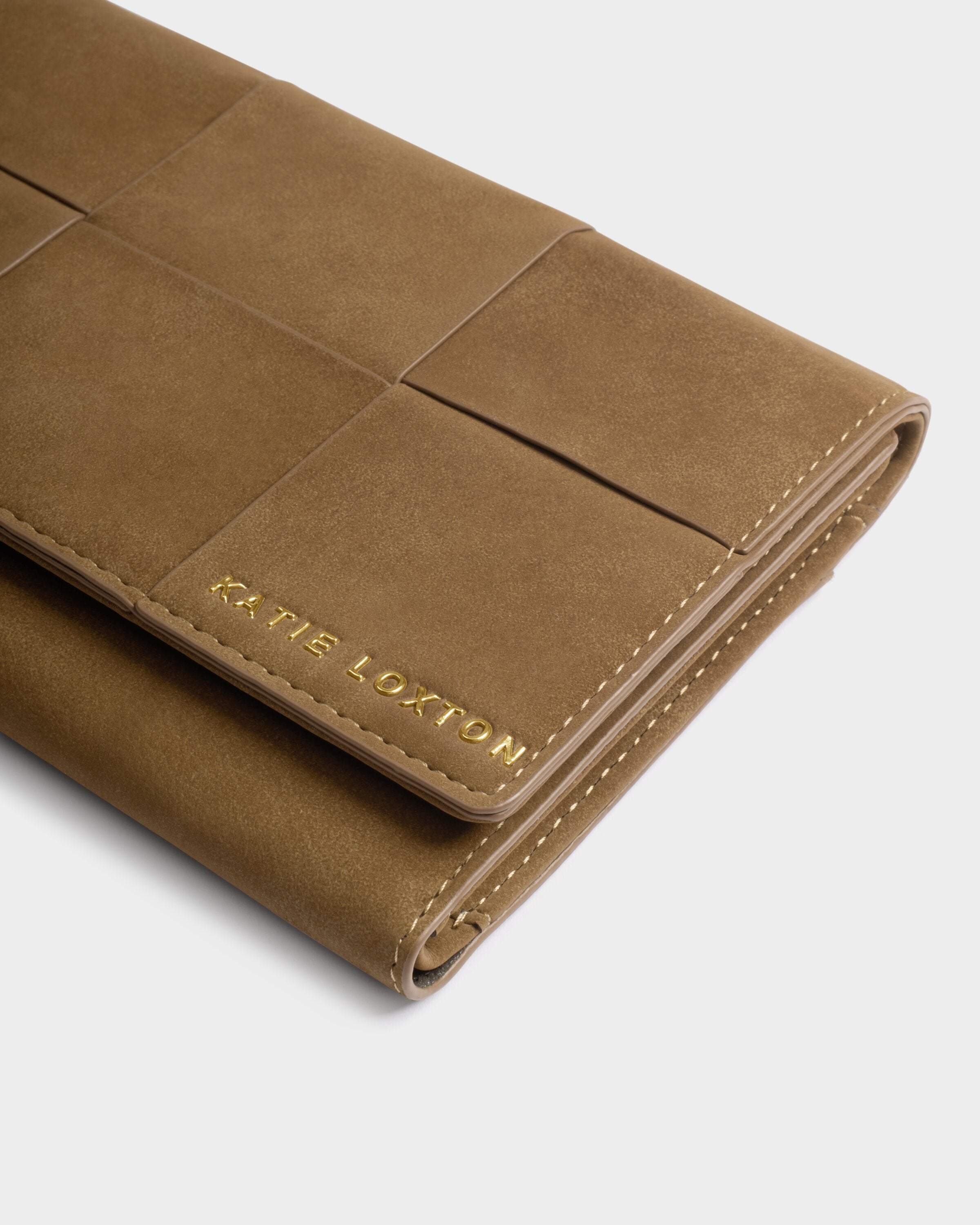 Katie Loxton | Taya Woven Purse - Caramel
