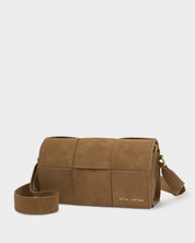 Katie Loxton | Taya Crossbody Bag - Caramel Suedette