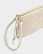 Katie Loxton | Nova Small Shoulder Bag - Oyster Woven
