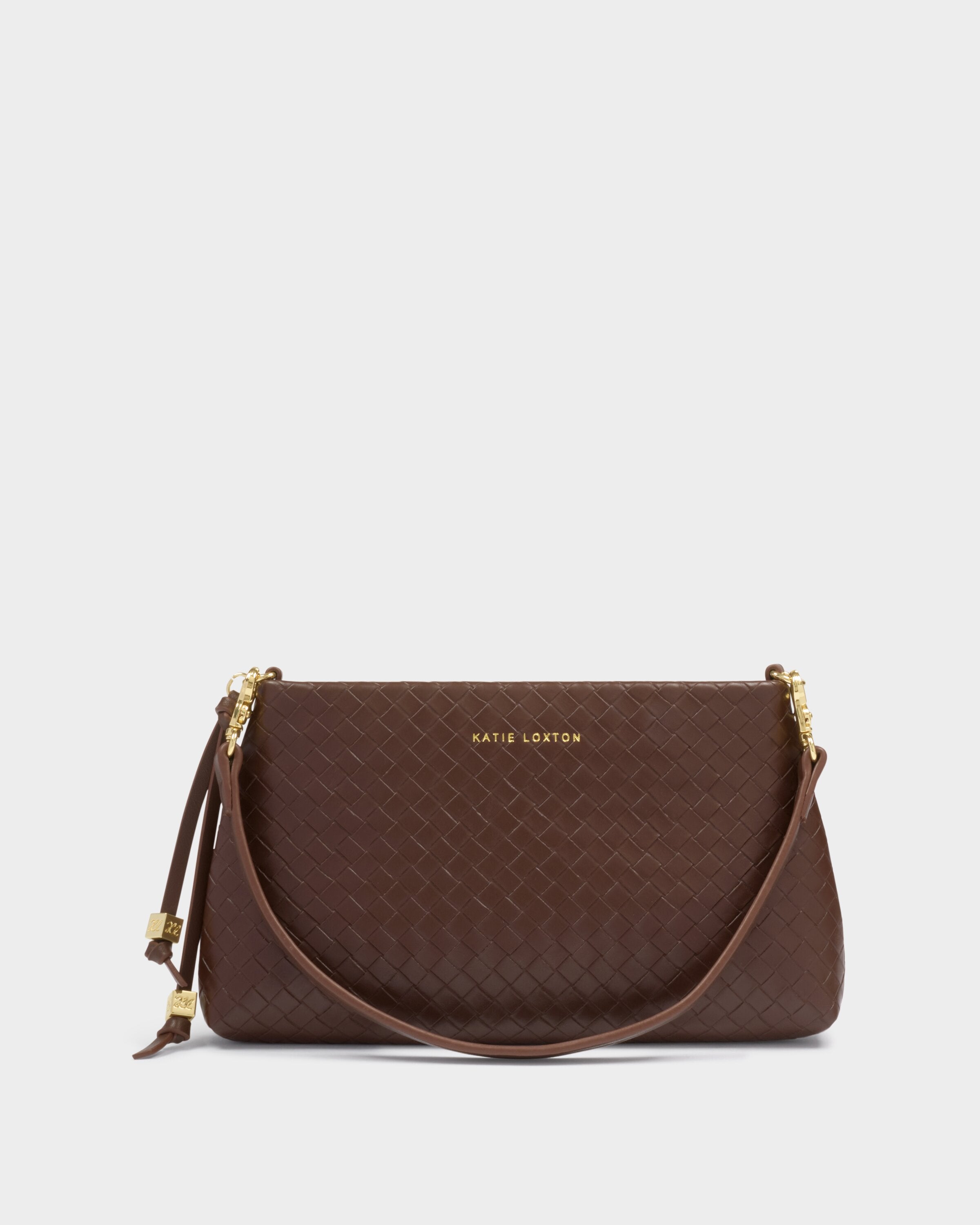 Katie Loxton | Nova Small Shoulder Bag - Dark Chocolate