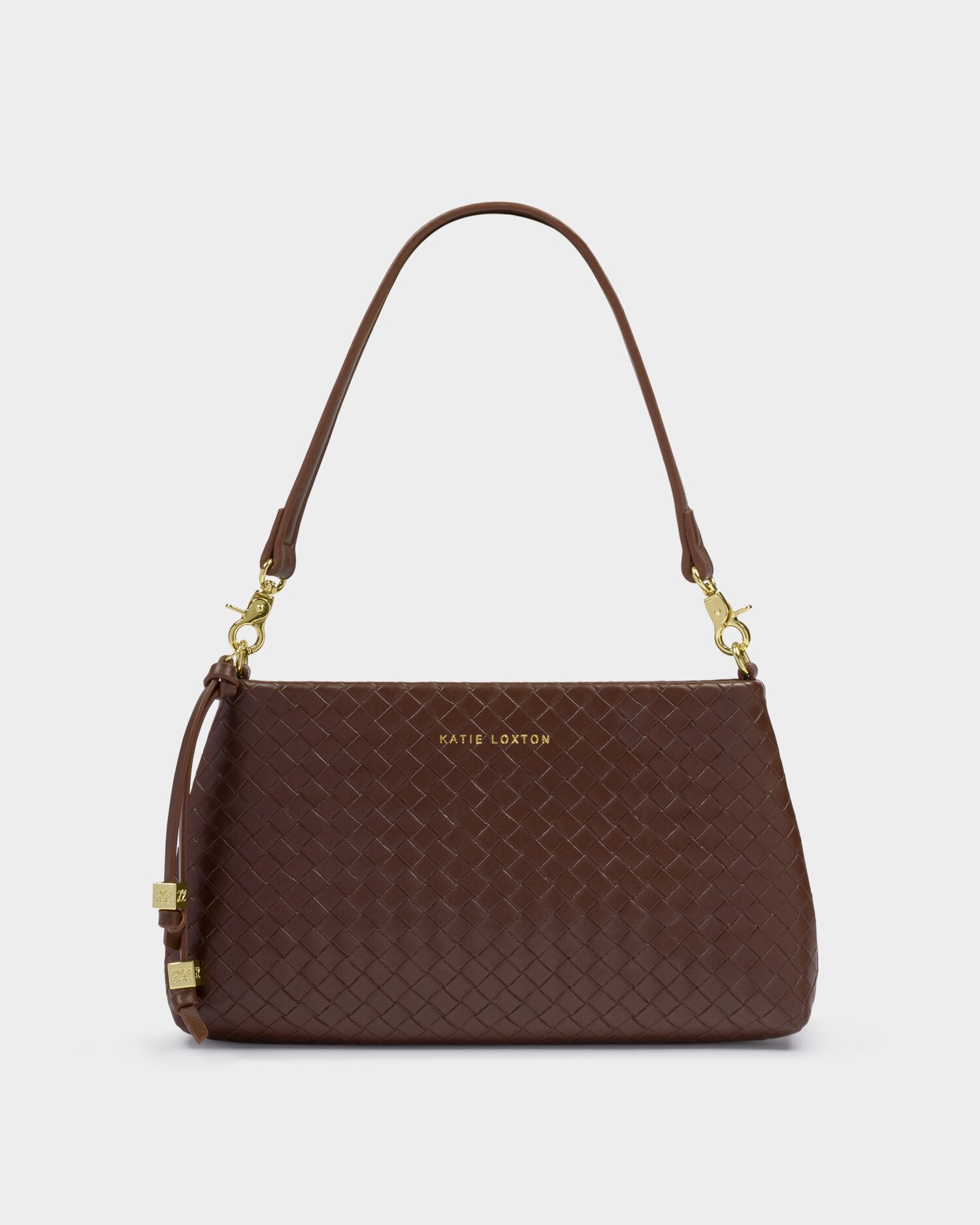 Katie Loxton | Nova Small Shoulder Bag - Dark Chocolate