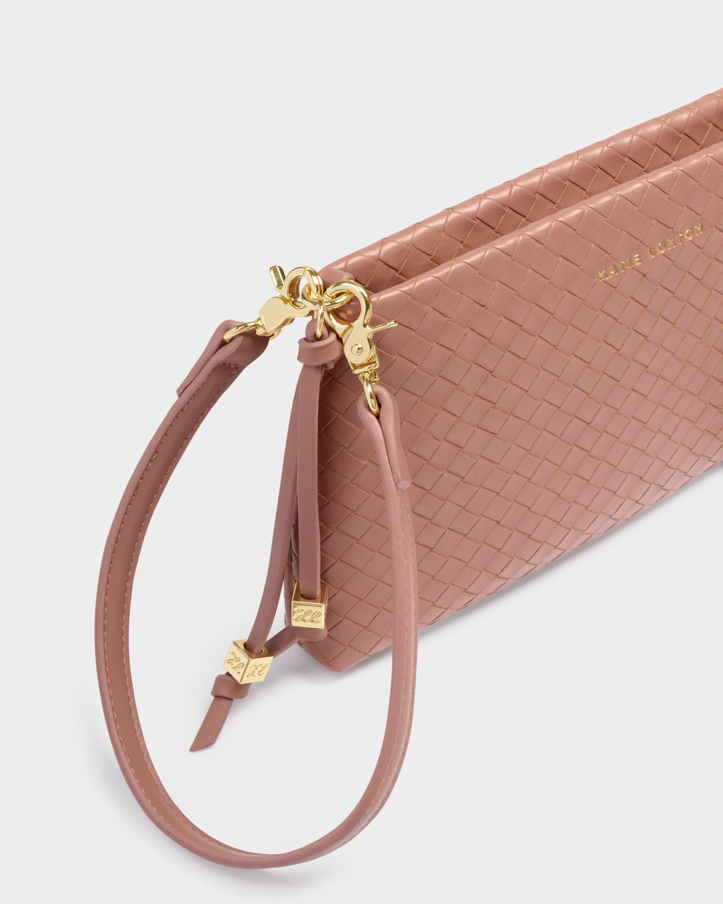 Katie Loxton | Nova Small Shoulder Bag - Pink Clay