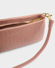Katie Loxton | Nova Small Shoulder Bag - Pink Clay