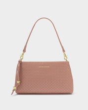 Katie Loxton | Nova Small Shoulder Bag - Pink Clay
