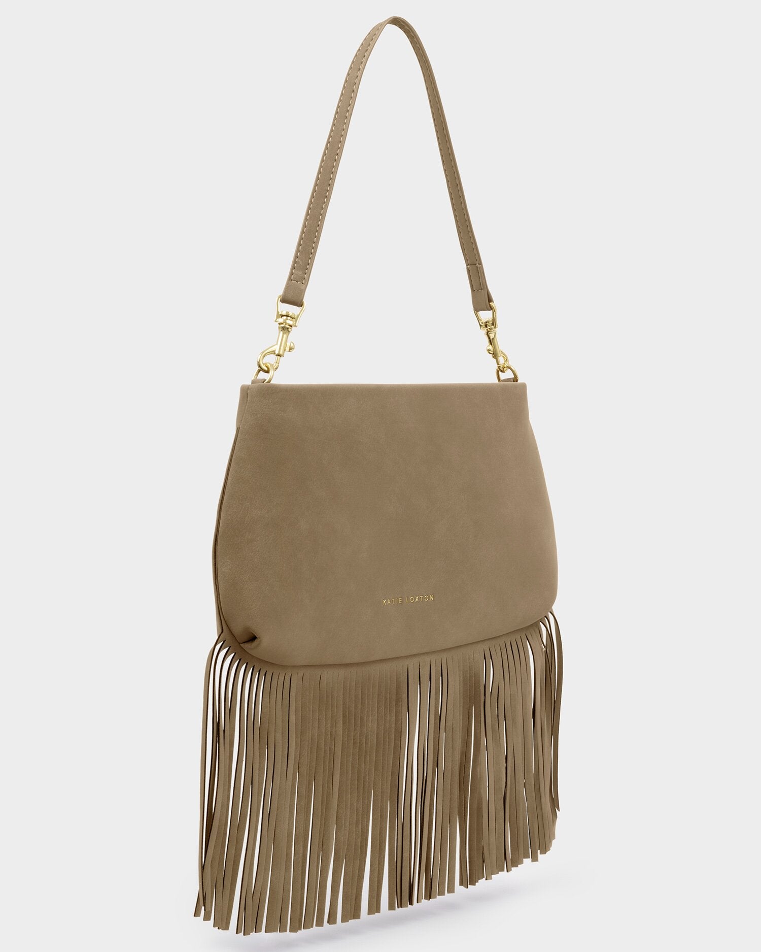 Katie Loxton | Cali Fringe Small Shoulder bag - Taupe