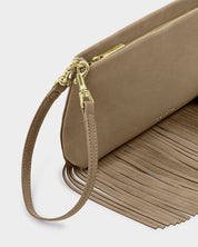 Katie Loxton | Cali Fringe Small Shoulder bag - Taupe
