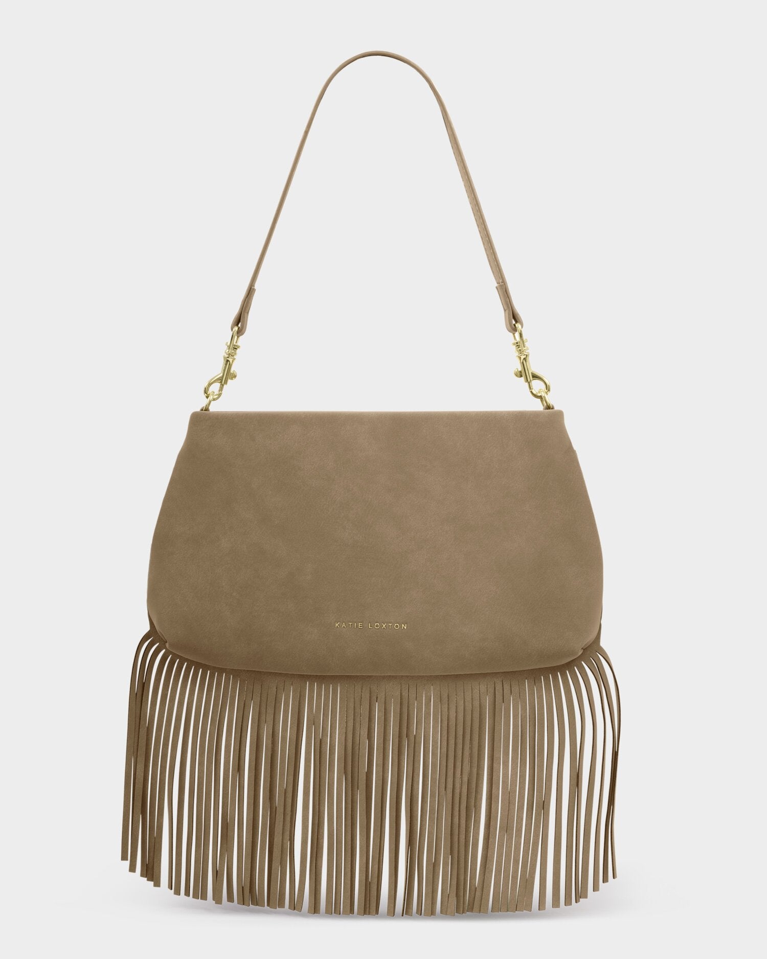 Katie Loxton | Cali Fringe Small Shoulder bag - Taupe