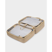 Katie Loxton | Hanging Wash bag - Light Taupe