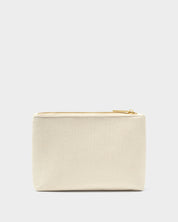 Katie Loxton | Travel Duo Pouch - Canvas & Cognac