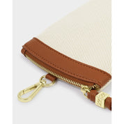 Katie Loxton | Duo Sunglasses Case - Canvas & Cognac