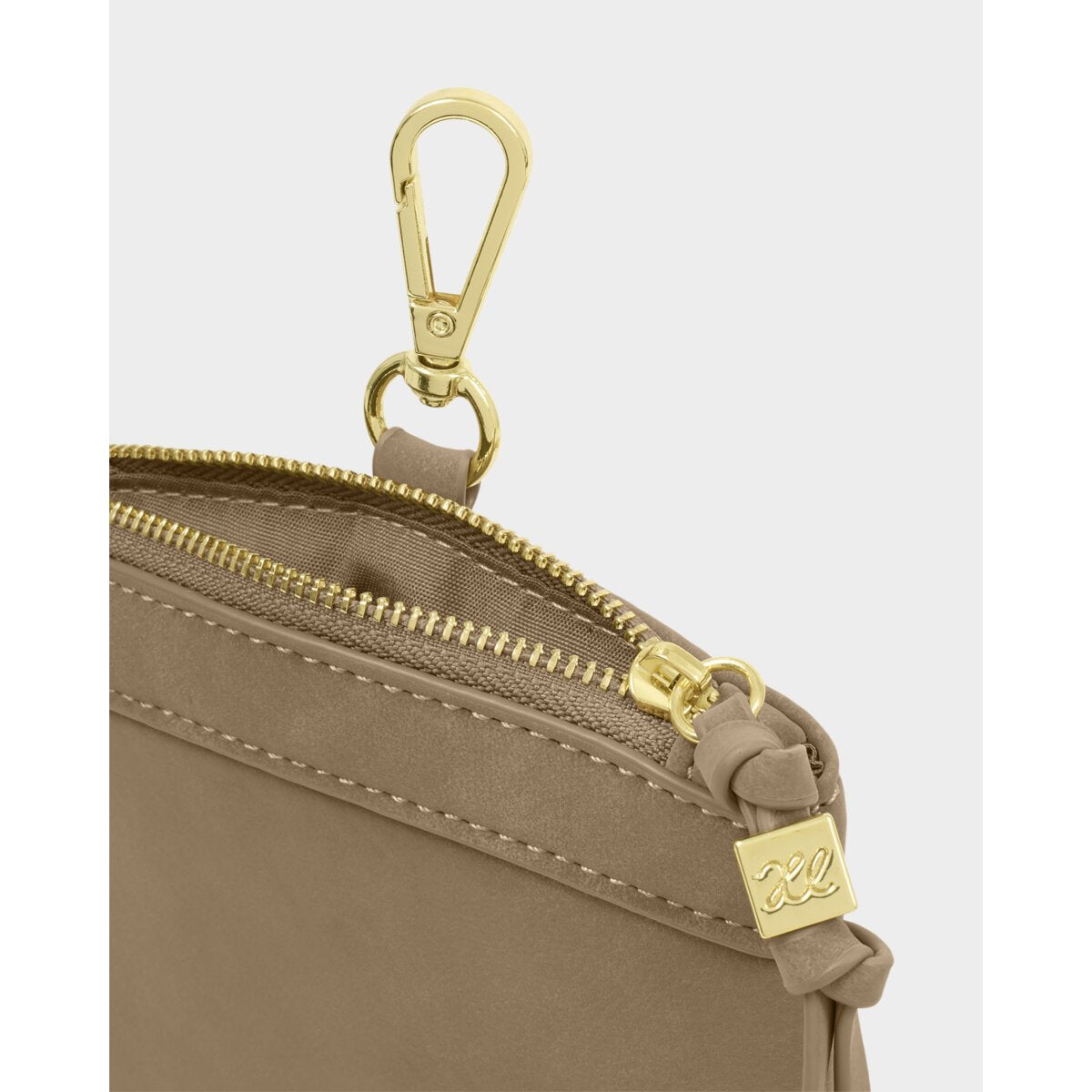 Katie Loxton | Duo Sunglasses Case - Taupe Suedette