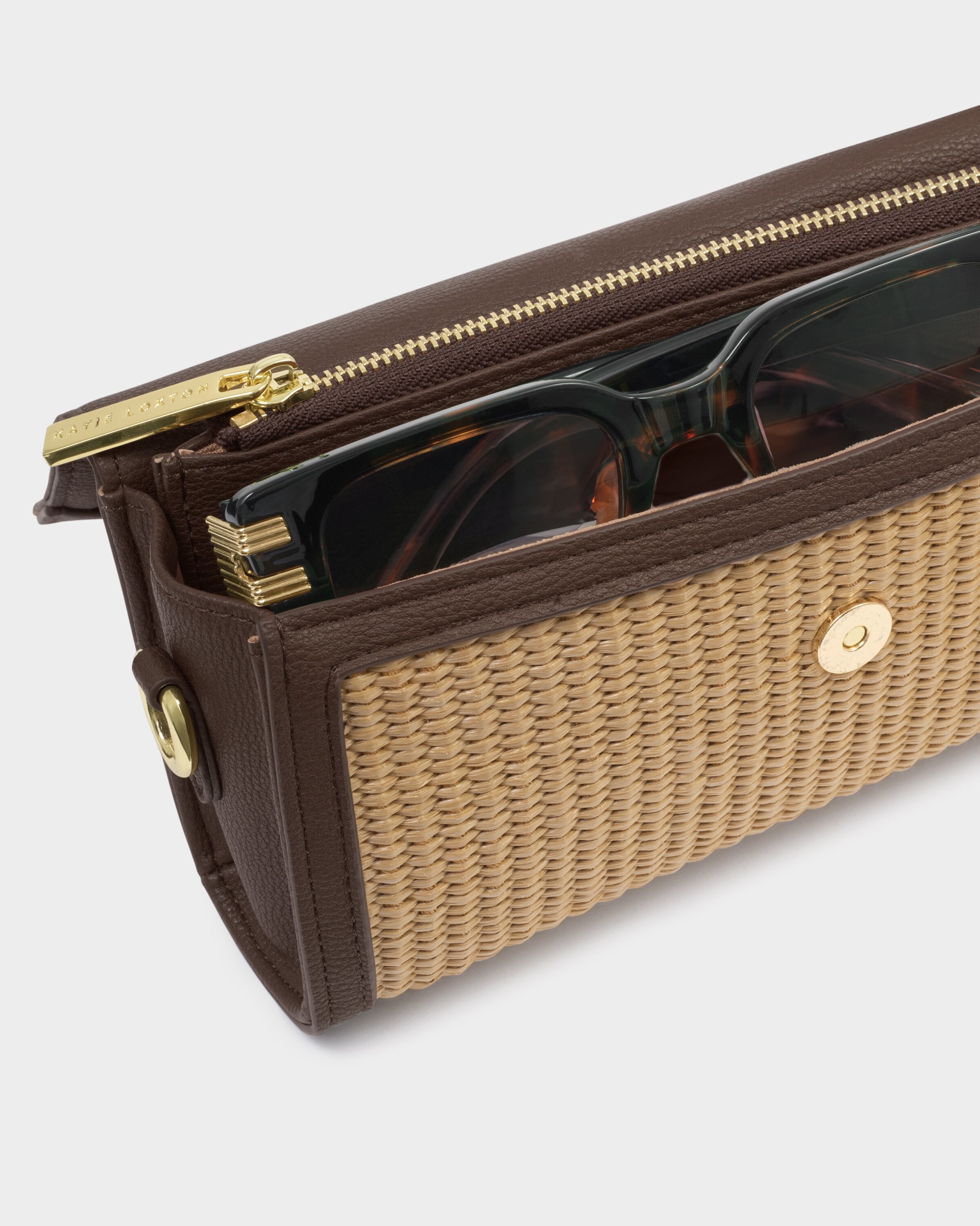 Katie Loxton | Glasses & Cardholder Case - Raffia
