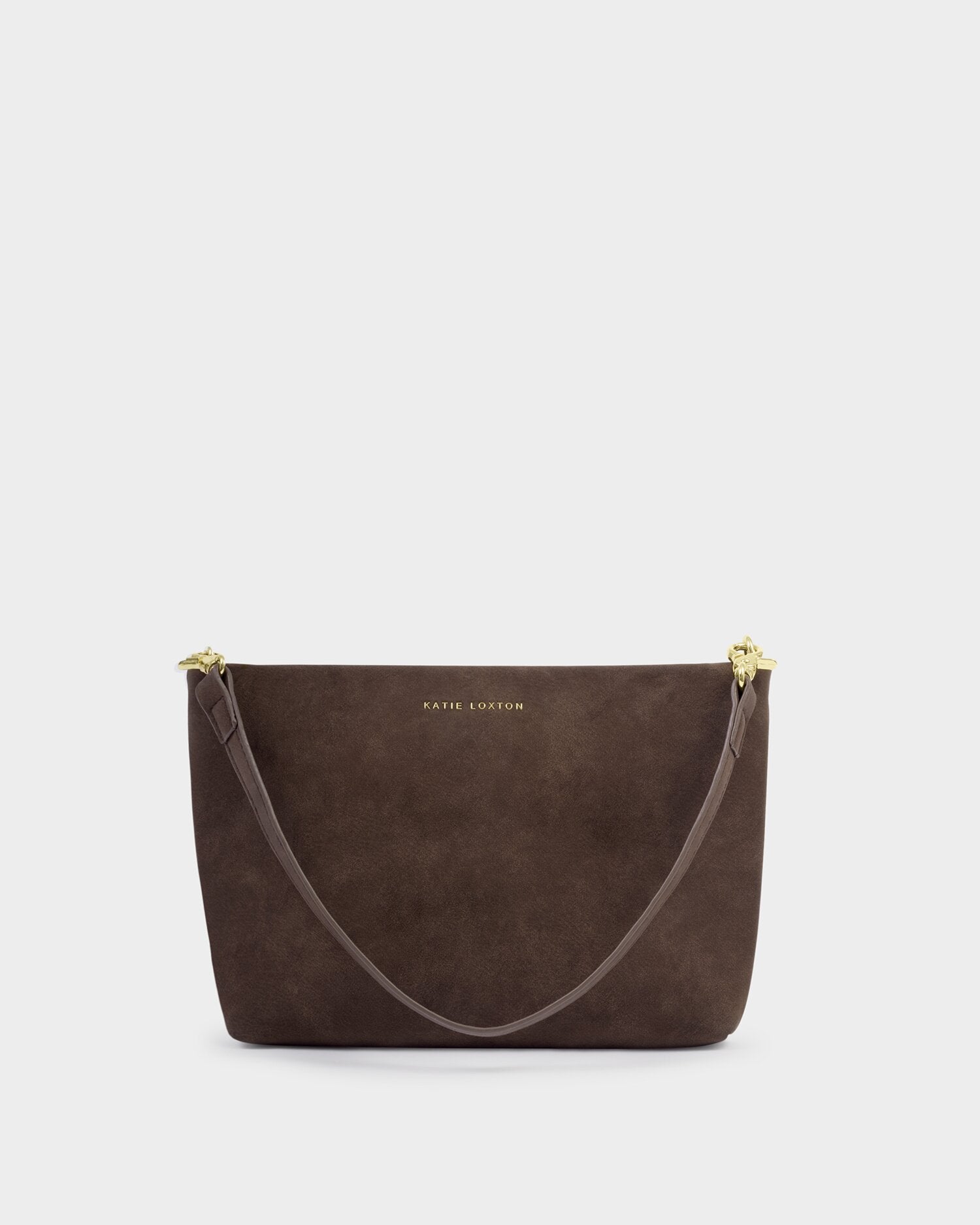 Katie Loxton | Cord Small Shoulder Bag - Bitter Chocolate